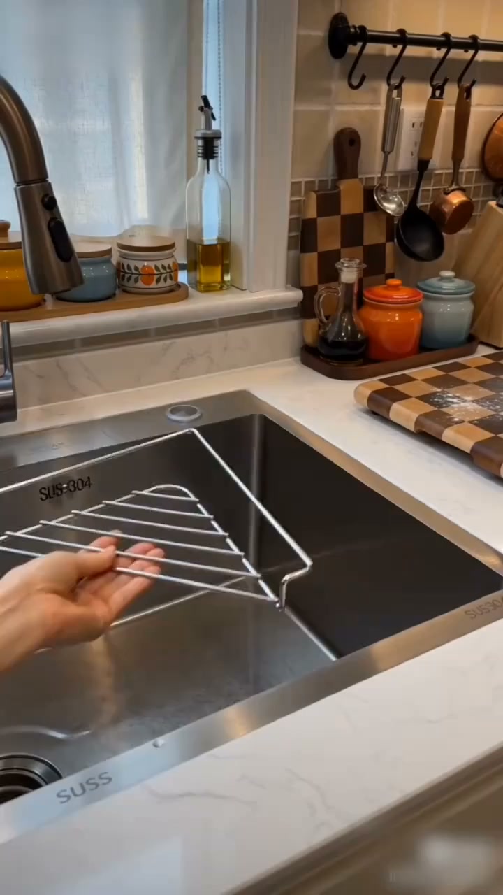 Corner Sink Draining Shelf