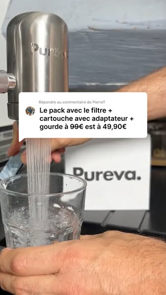 Filtrer son eau n’a jamais été aussi simple