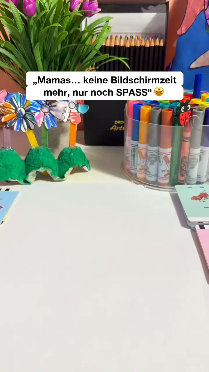 Bildschirmfreier Zeichenfreund für Kinder ab 3 Jahren