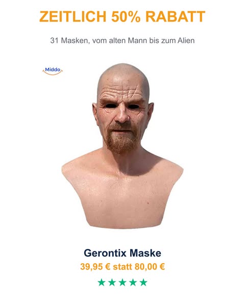 Zeitlich begrenzt: 50% Halloween-Rabatt!