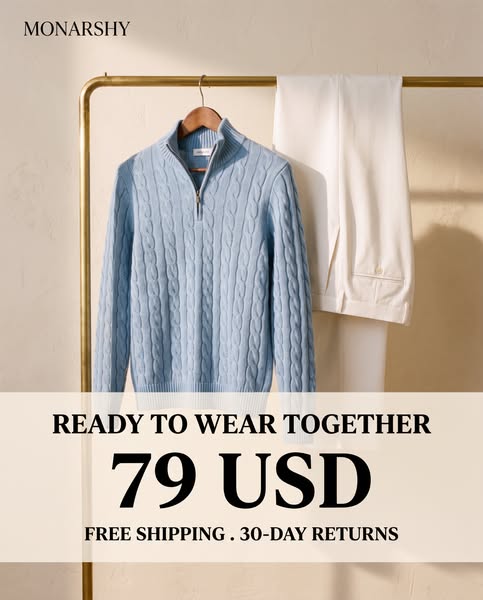 Sweater + Trousers. One Price.