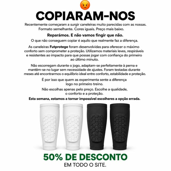 LIMITADO: CANELEIRAS GRÁTIS!
