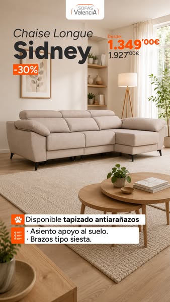 Chaise Longue Sidney