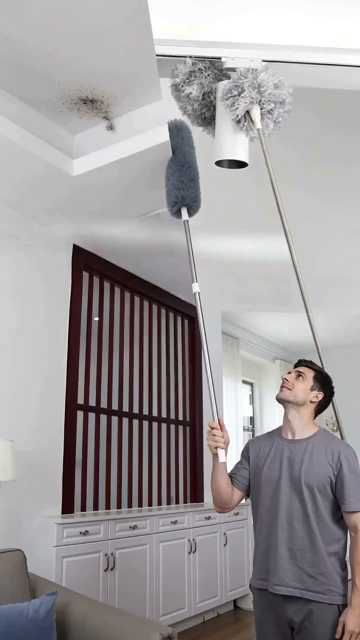 Staubfrei bis unter die Decke – ganz ohne Leiter.