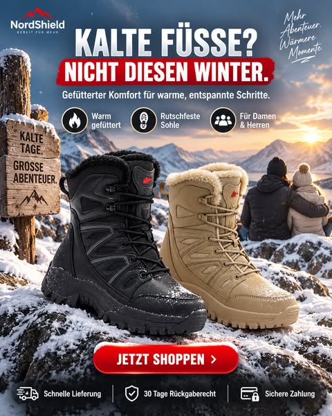 Schmerzende & kalte Füße? NordShield ist die Lösung!