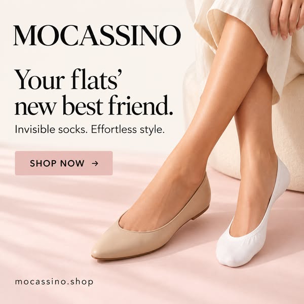 Invisible in Ballet Flats. For Real.
