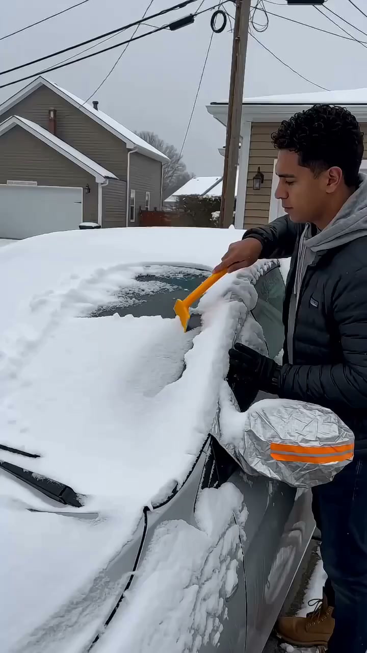 Windshield sun and snow protection