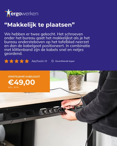 Kabels wegwerken