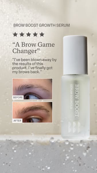 Supercharge Your Brow Growth.