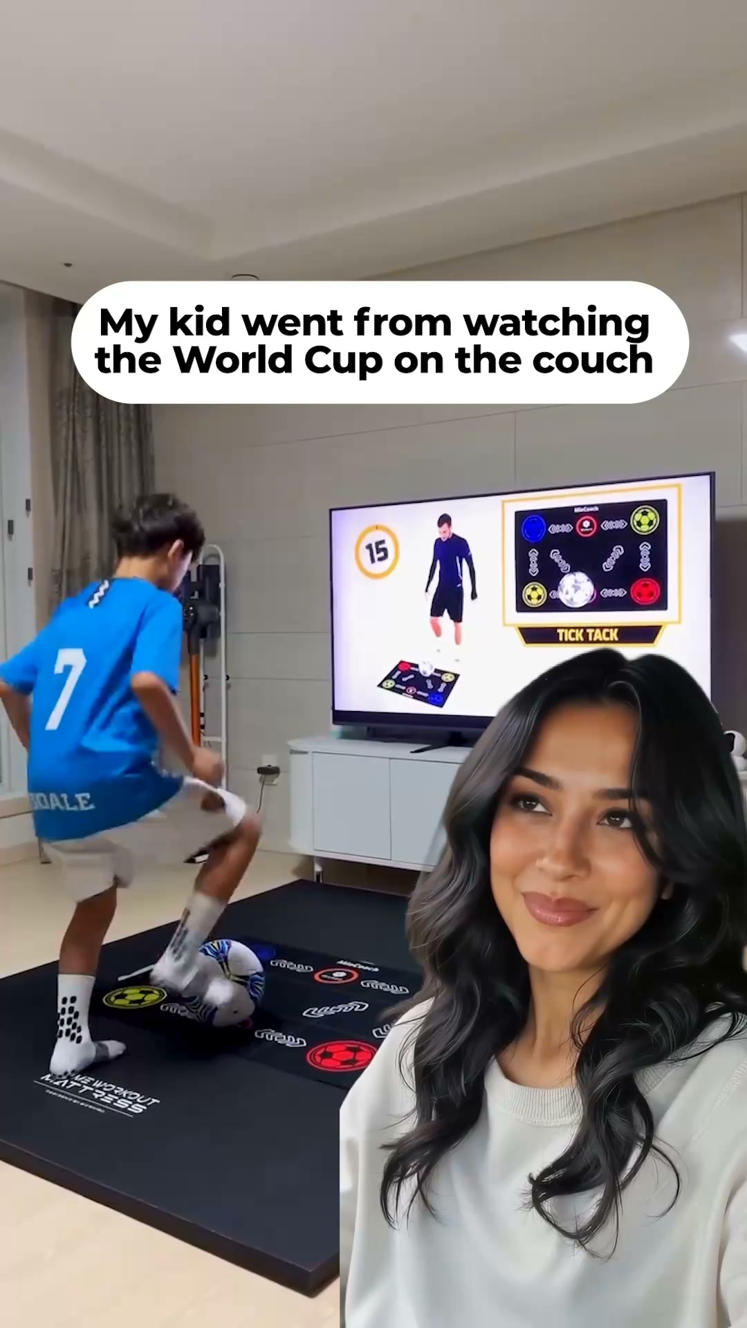 Viral Training Mat I Co-created by Ronaldinho