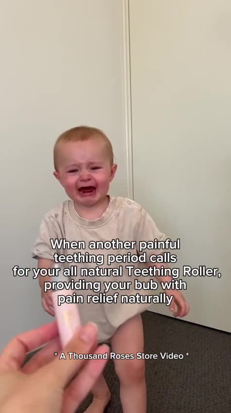 Natural Teething Roller