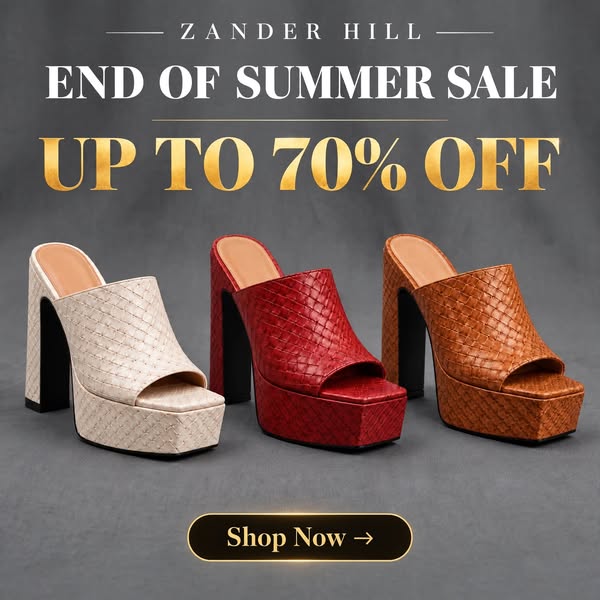 Sylvia Leather Platform Heel
