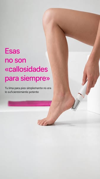 Pies suaves. En minutos. Garantizado.