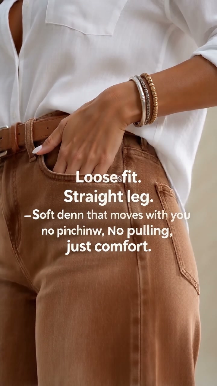 Oversized Denim = Instant Style Upgrade. 9 Colors, 1 Price.