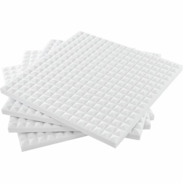 t.akustik Melamine Pyramid 70mm WH