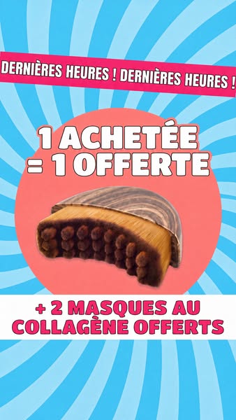 2 minutes par jour = peau plus ferme & moins de gonflements.