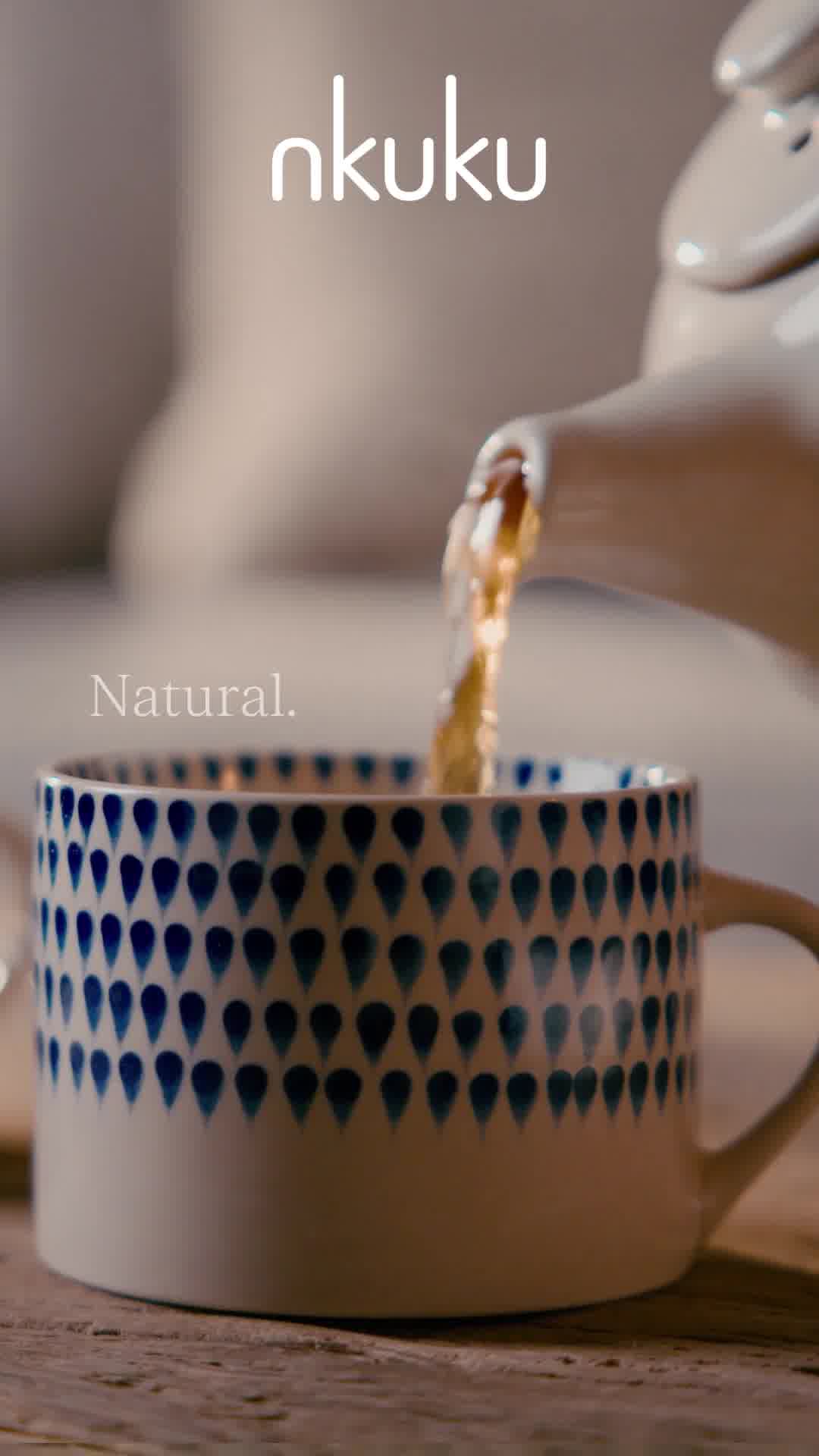 Discover The Indigo Drop Mug
