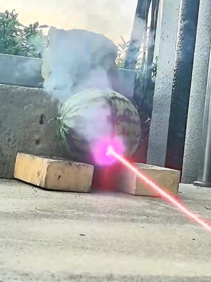 Apontar e disparar o laser em apenas 1 segundo! Sem necessidade de trabalhar em altura, remova os ramos perigosos com facilidade!