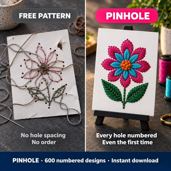 600 numbered designs.