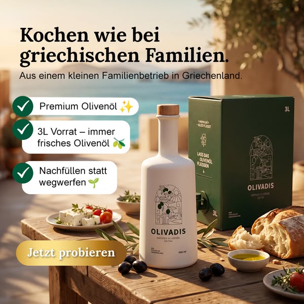 Jahresvorrat 2025 - Premium Olivenöl | Olivadis