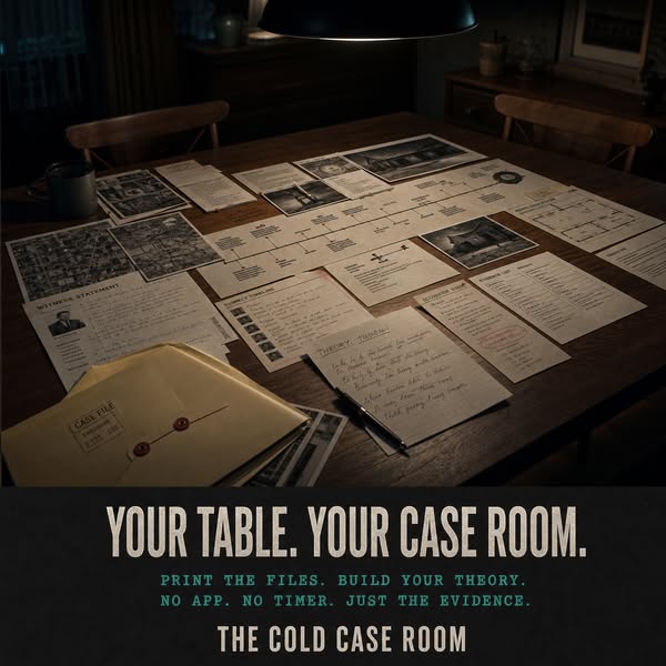 Unsolved Murders. One Evening. Can You Solve Them?