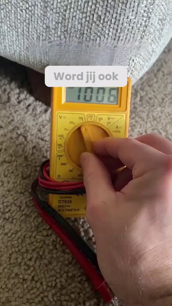 Check je netspanning thuis