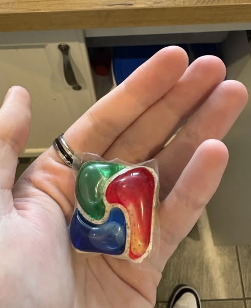 Googled my dishwasher pods. Cried