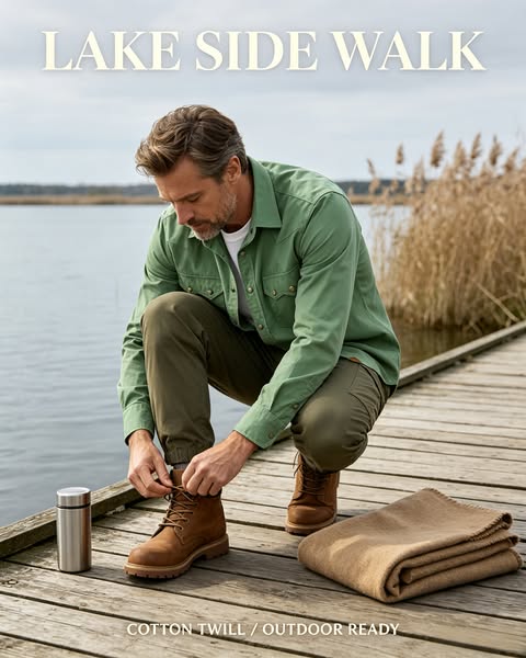 Garage-Ready Casual Shirt | No-Fuss Wrinkle-Free Comfort