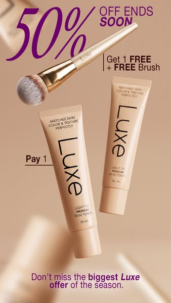 Buy 1, Get 2 FREE + Free Blend Brush