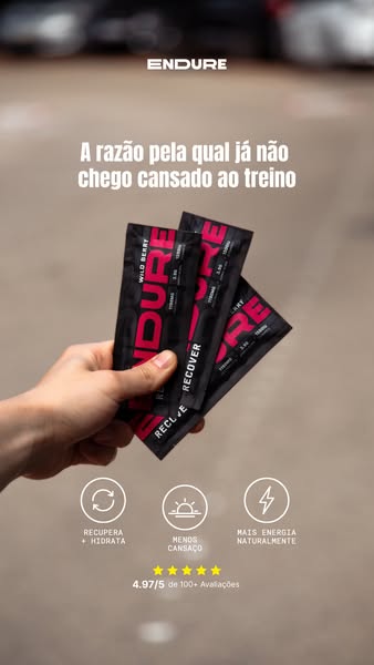 Menos cansaço, treino após treino
