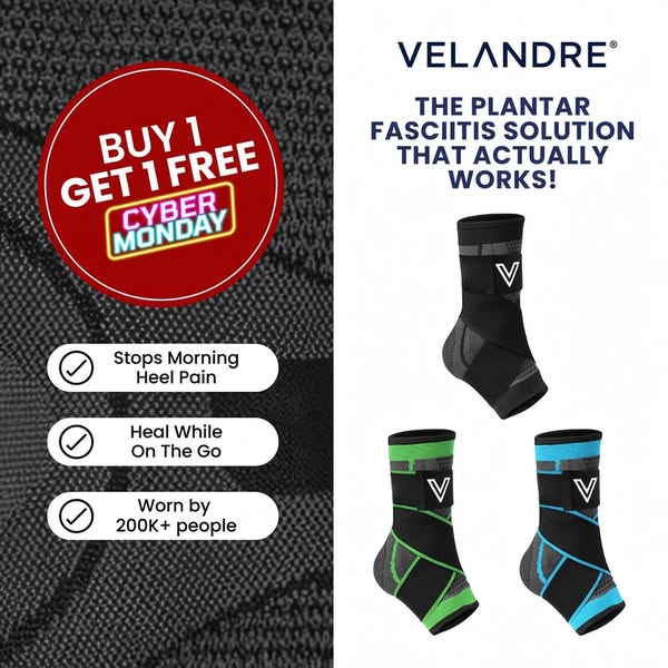 Velandre Arden — Arch Support Foot Sleeve