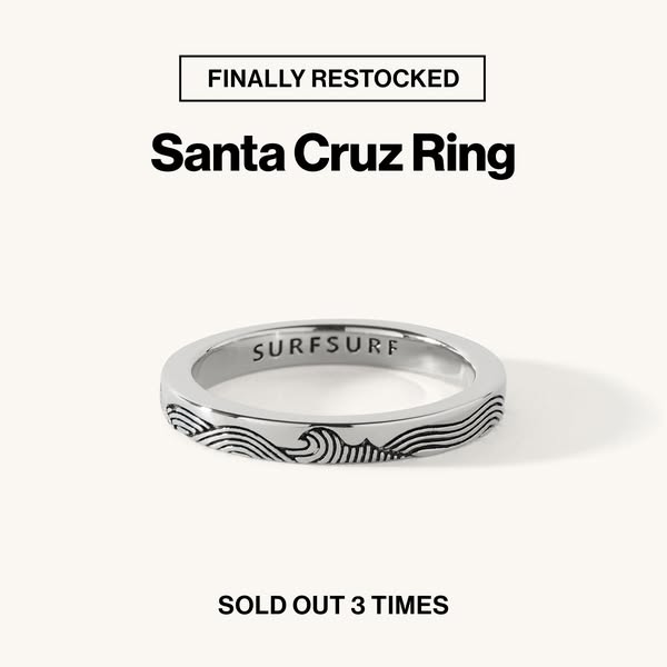 #1 Best Seller - Santa Cruz Ring