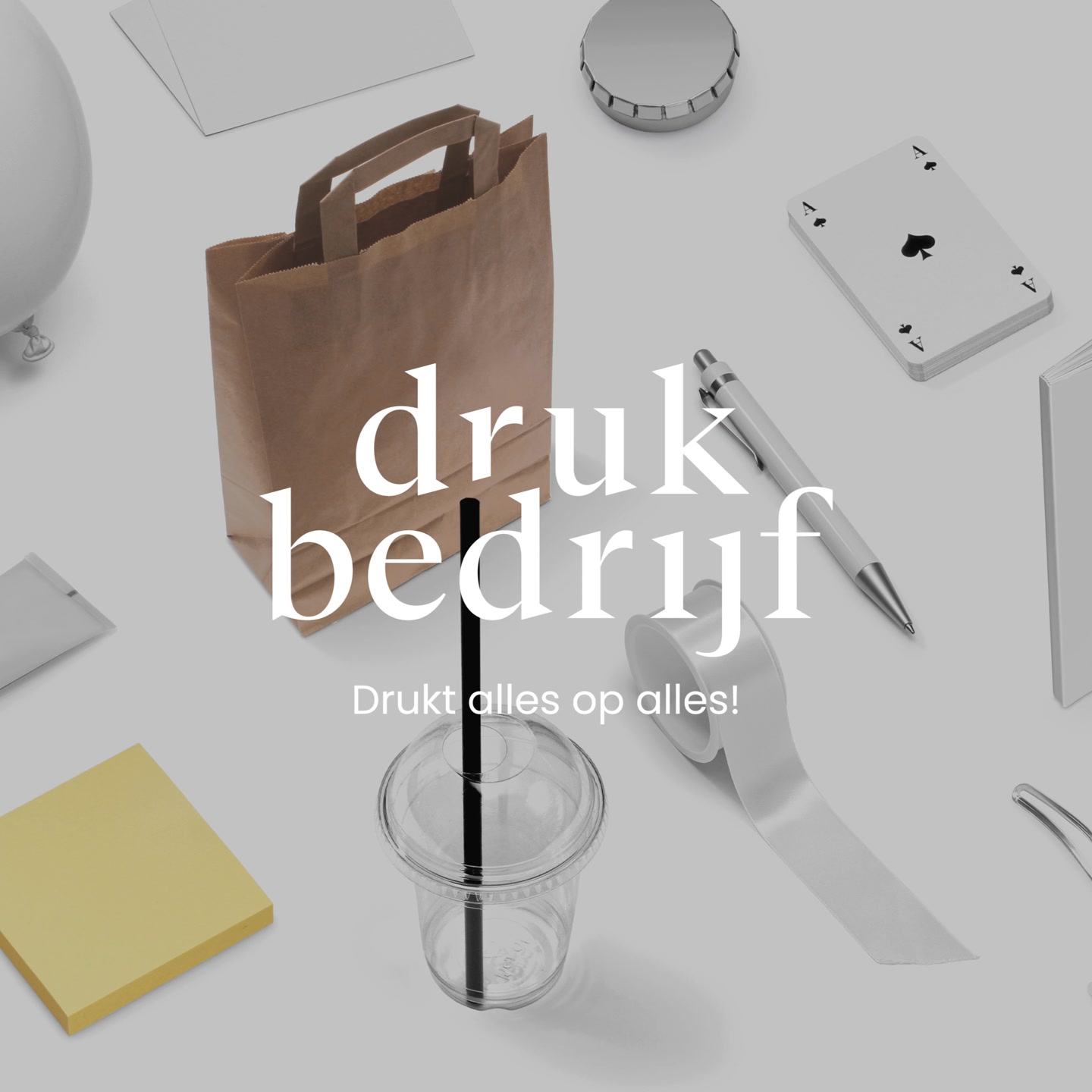 Drukbedrijf – drukt alles op alles!