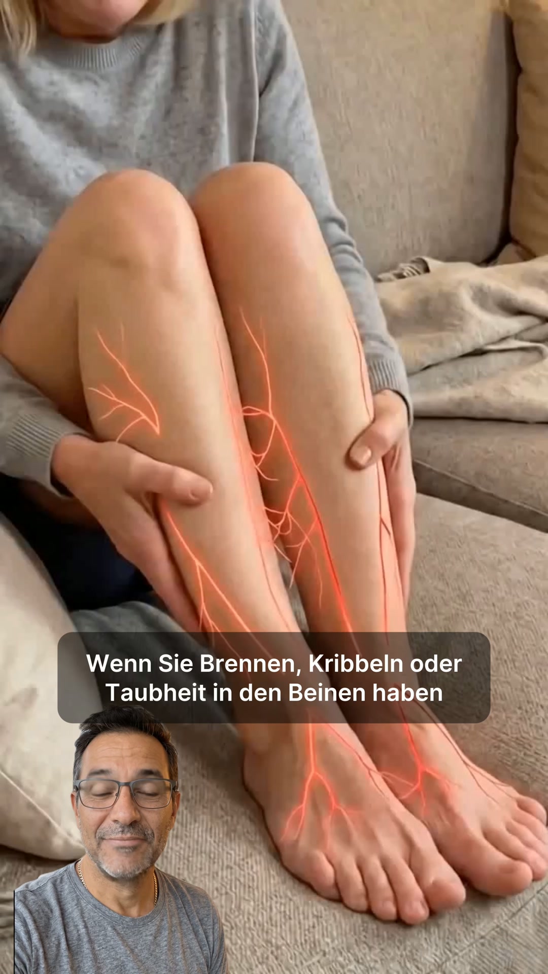 Drei Jahre lang brannten meine Füße jede Nacht – kein Arzt wusste warum