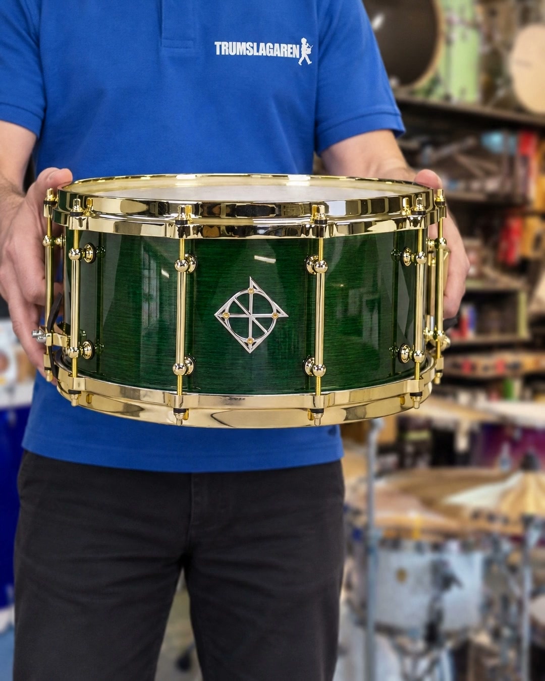 Dixon Australian Rose Gum 14"x6.5" - Genomskinlig grön