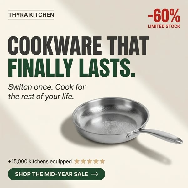 The Only Pan You'll Never Replace