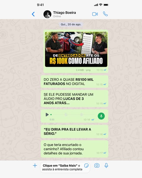 Ele Desistiu do Digital e Voltou a Trabalhar. Recomeçou e Hoje está Chegando aos R$100 Mil Faturados