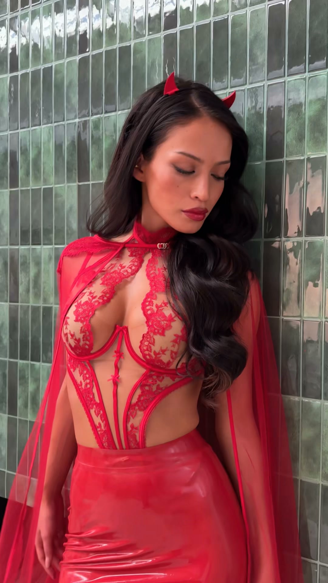 Red-hot for Halloween.