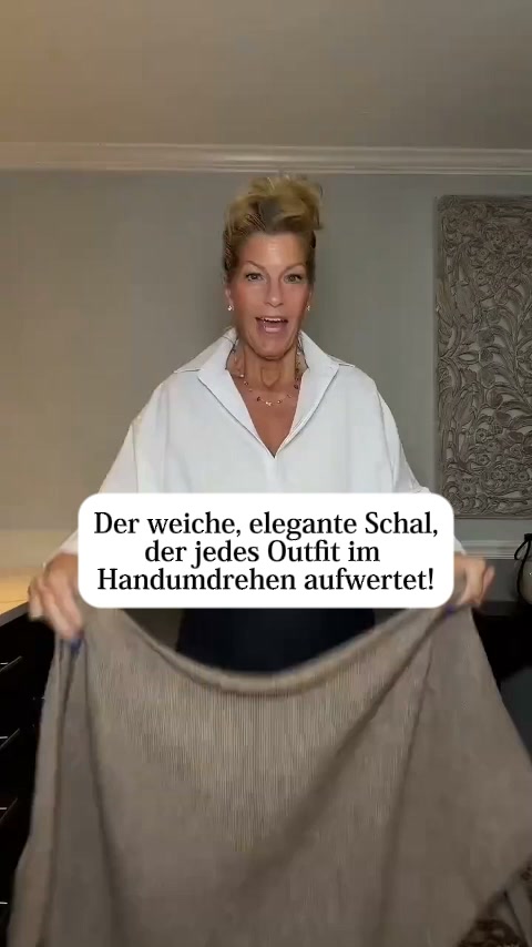 Verbesserung der Ausstrahlung 185*76cm Verstellbarer Mode Damen Einfarbiger Schal