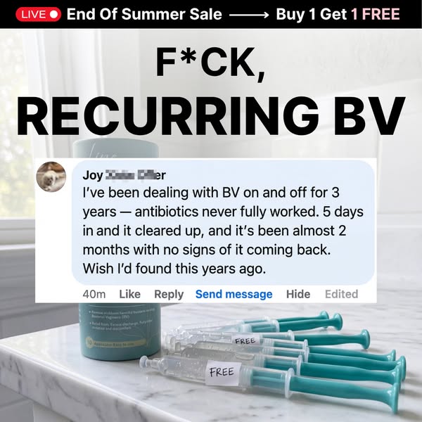 Join 8K+ Women Who Beat BV