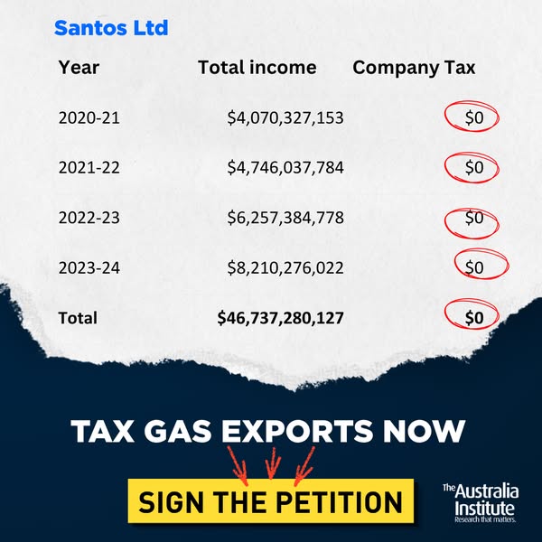 End gas export scam