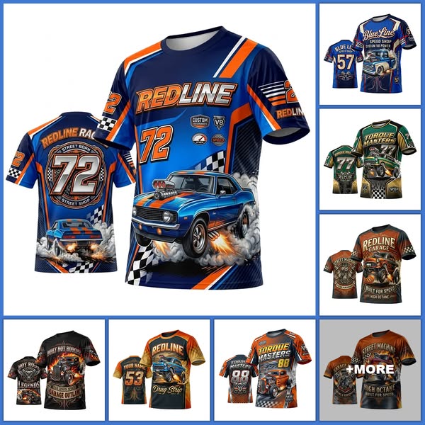 Hot Rod 3D Shirts – Shop Now!