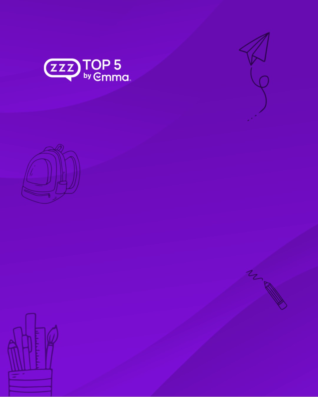Top5: BACK TO SCHOOL SALE