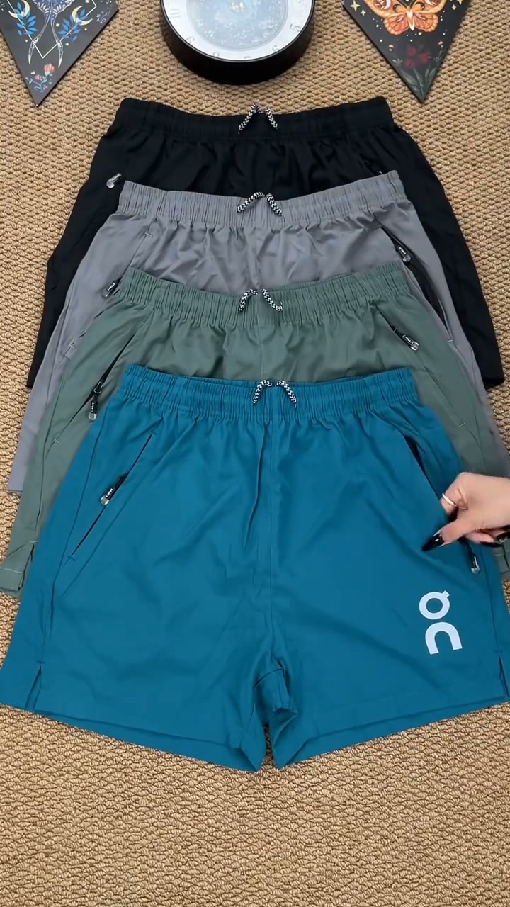 Ice Silk Quick-Dry Athletic Gym Shorts 4-Piece Pack – Unrestricted Breathable Comfort