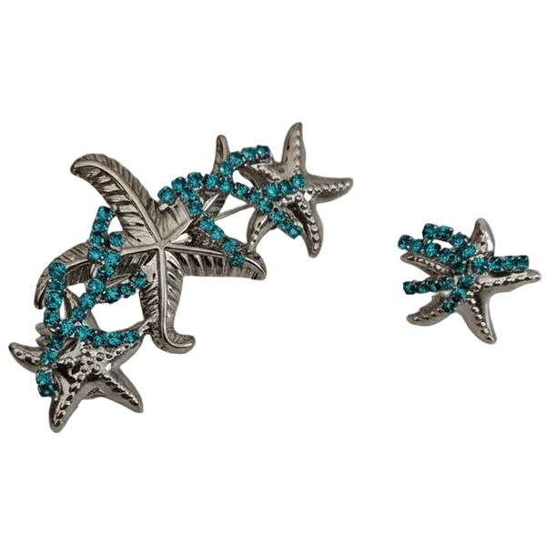 Completo earcuff e orecchino Stelle Marine