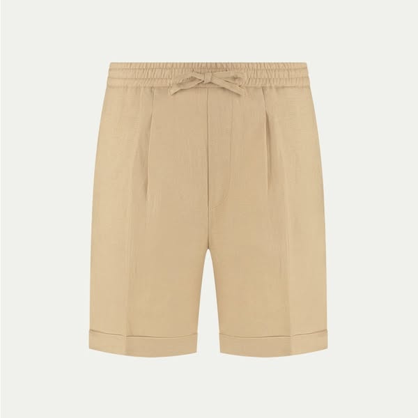 Nut Linen Seaside Shorts