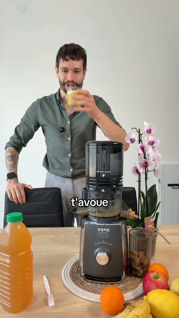 49,99 € pour votre jus frais maison chaque matin – fini la centrifugeuse bruyante et le gaspillage
