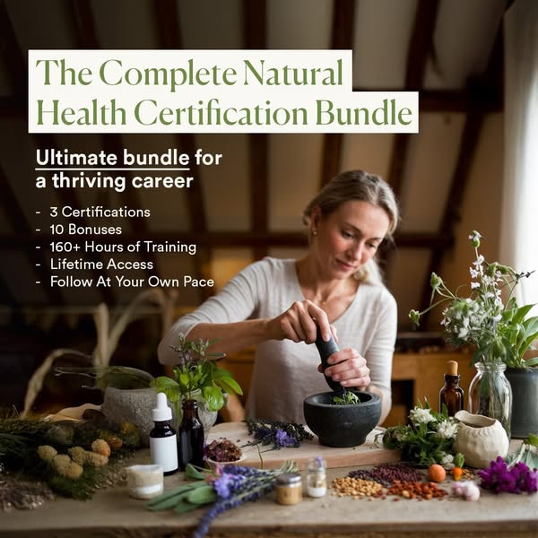 The Complete Natural Health Certification Bundle