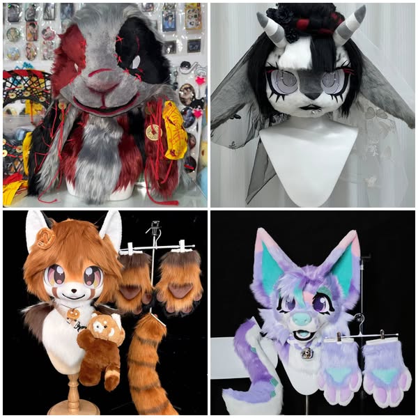 30 OFF + $150 Custom Bonus on Fursuit Heads