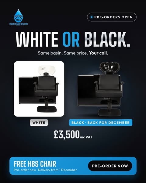 White or Black. Your Call.